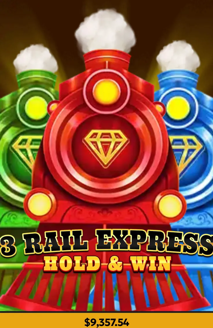 Slot 3 Rail Express Hold and Win